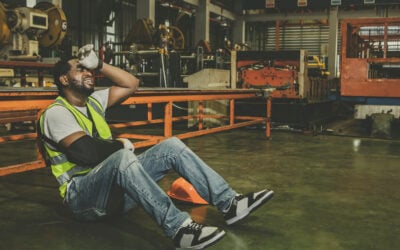 Black employee leaving an industrial workplace after complaining to an employer about racial discrimination and workplace retaliation